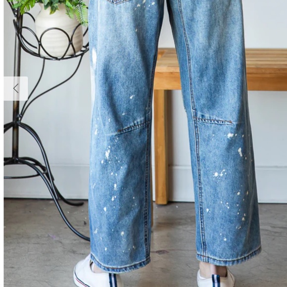 Oli & Hali Blue Distressed Ankle Jeans - Picture 8 of 9
